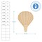 Wood Heart Hot Air Balloon Cutout From 8”-23”, Craft | Woodpeckers